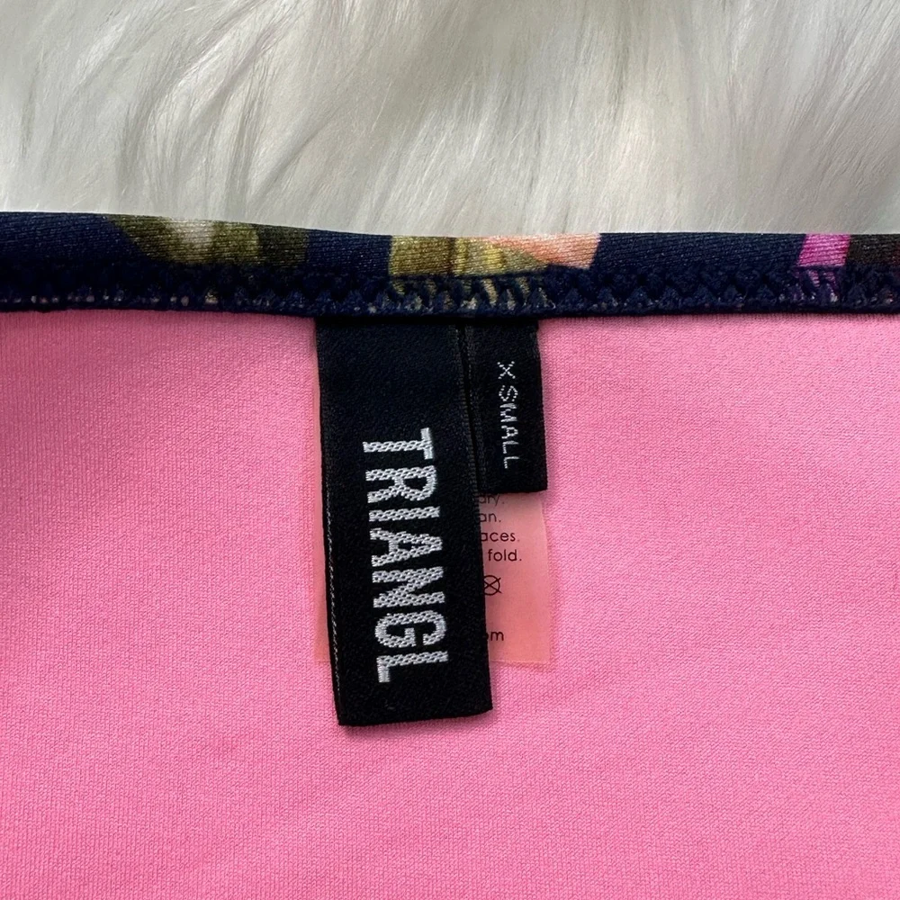 TRIANGL Swimwear Floral Bikini Bottom